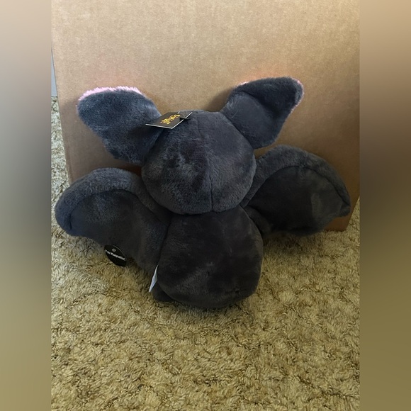 Spirit Halloween Pink Bat Plushie Stuffed Animal - Picture 3 of 6